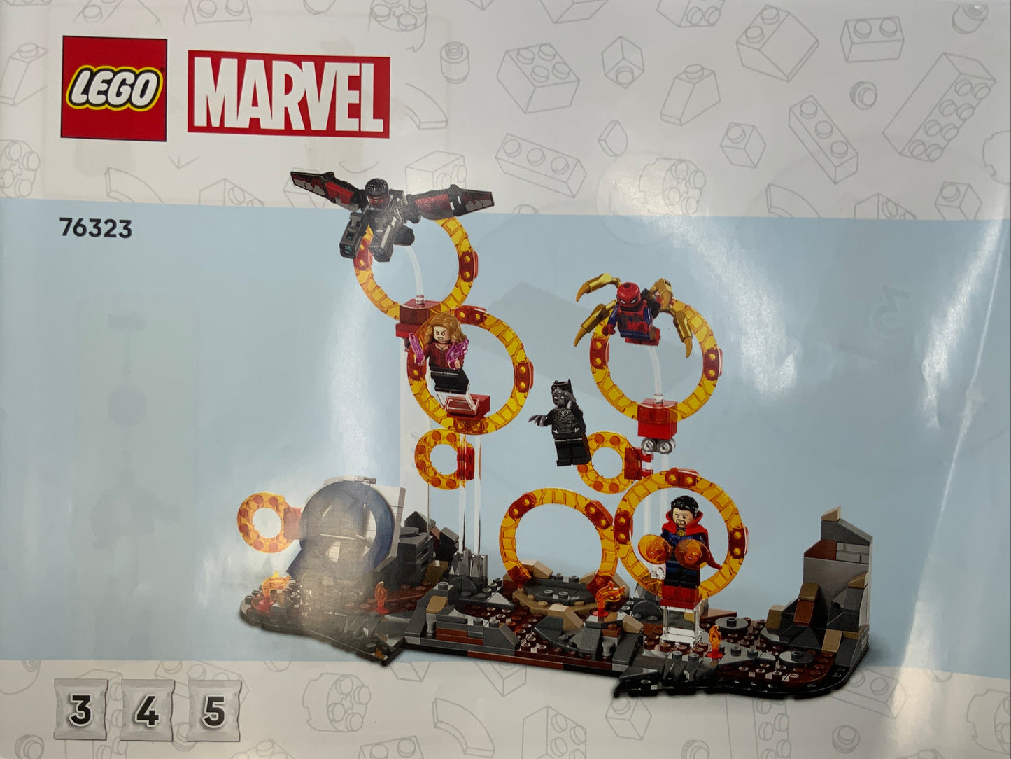 76323 - Avengers: Endgame Final Battle - INSTRUCTIONS ONLY
