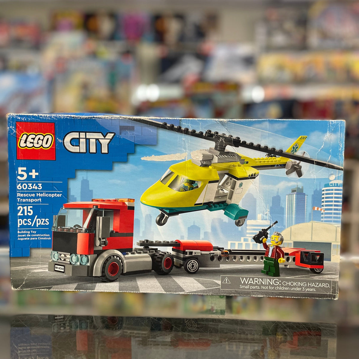 60343 - Rescue Helicopter Transport - EMPTY BOX ONLY