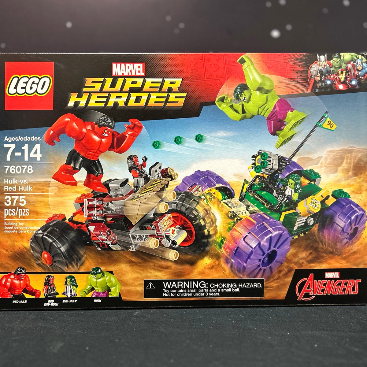 Hulk vs. Red Hulk, 76078 - LEGO® Marvel Set