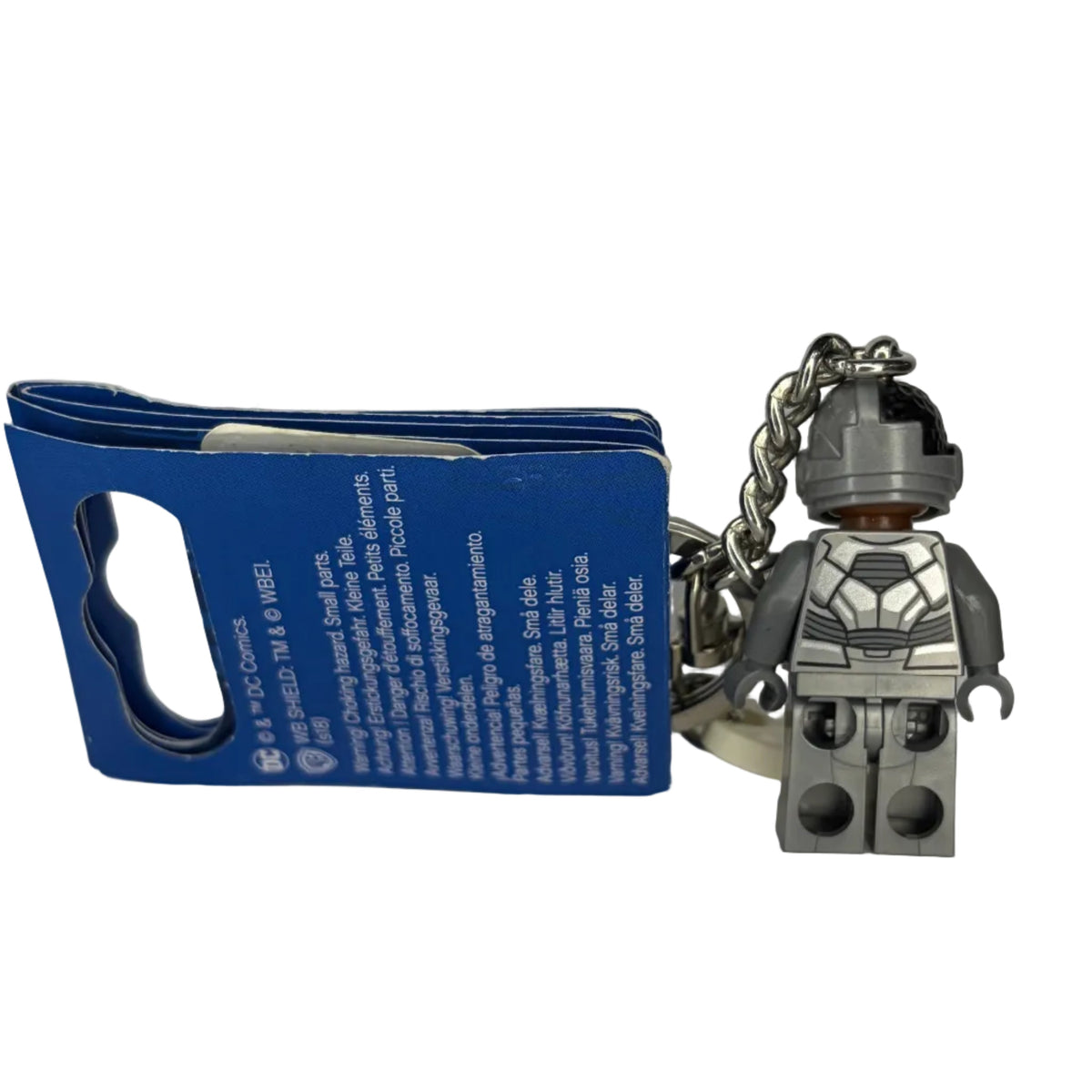 Cyborg Minifigure Key Chain 853772 LEGO® DC Super Heroes