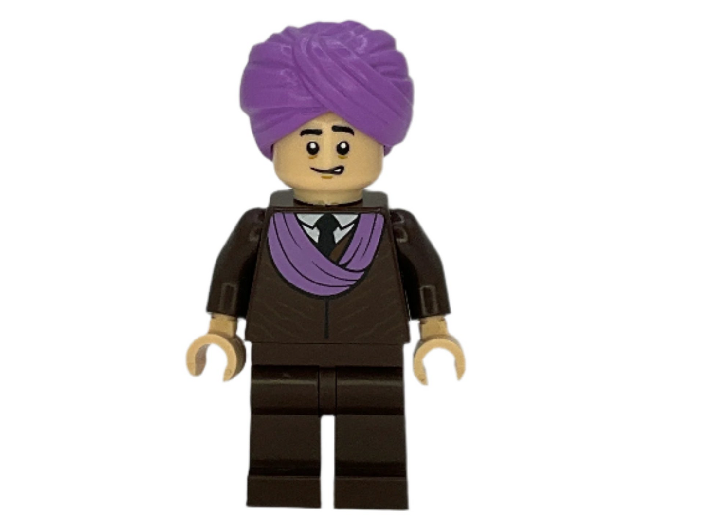 Professor Quirinus Quirrell - Dark Brown Robe, medium Lavender Turban, hp480