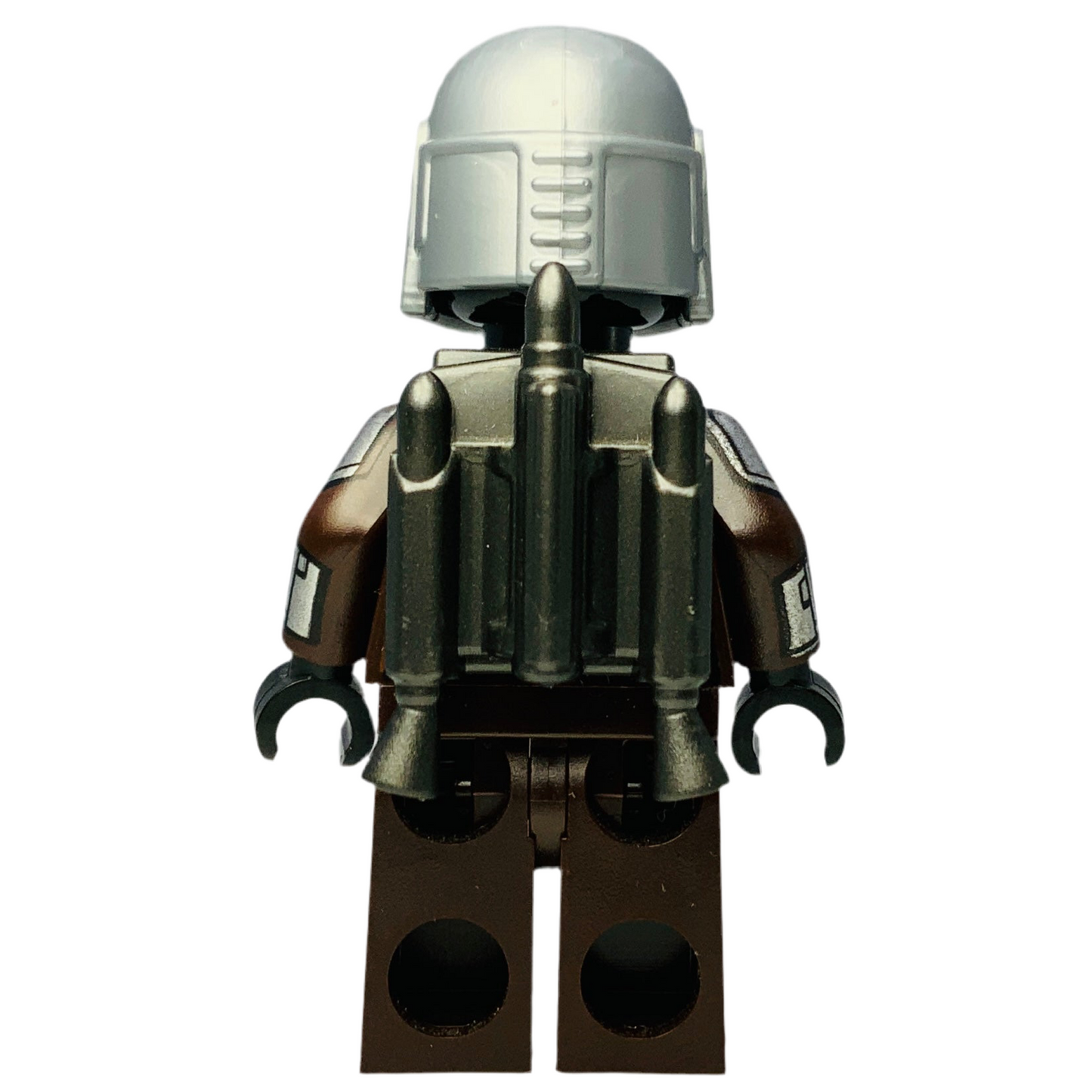 Din Djarin - Silver Beskar Armor, sw1166 (with Jetpack), LEGO® Star Wars Minifigure