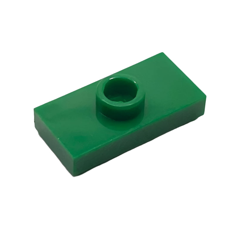Plate, Modified 1 x 2 with 1 Stud with Groove and Bottom Stud Holder (Jumper), Part# 15573