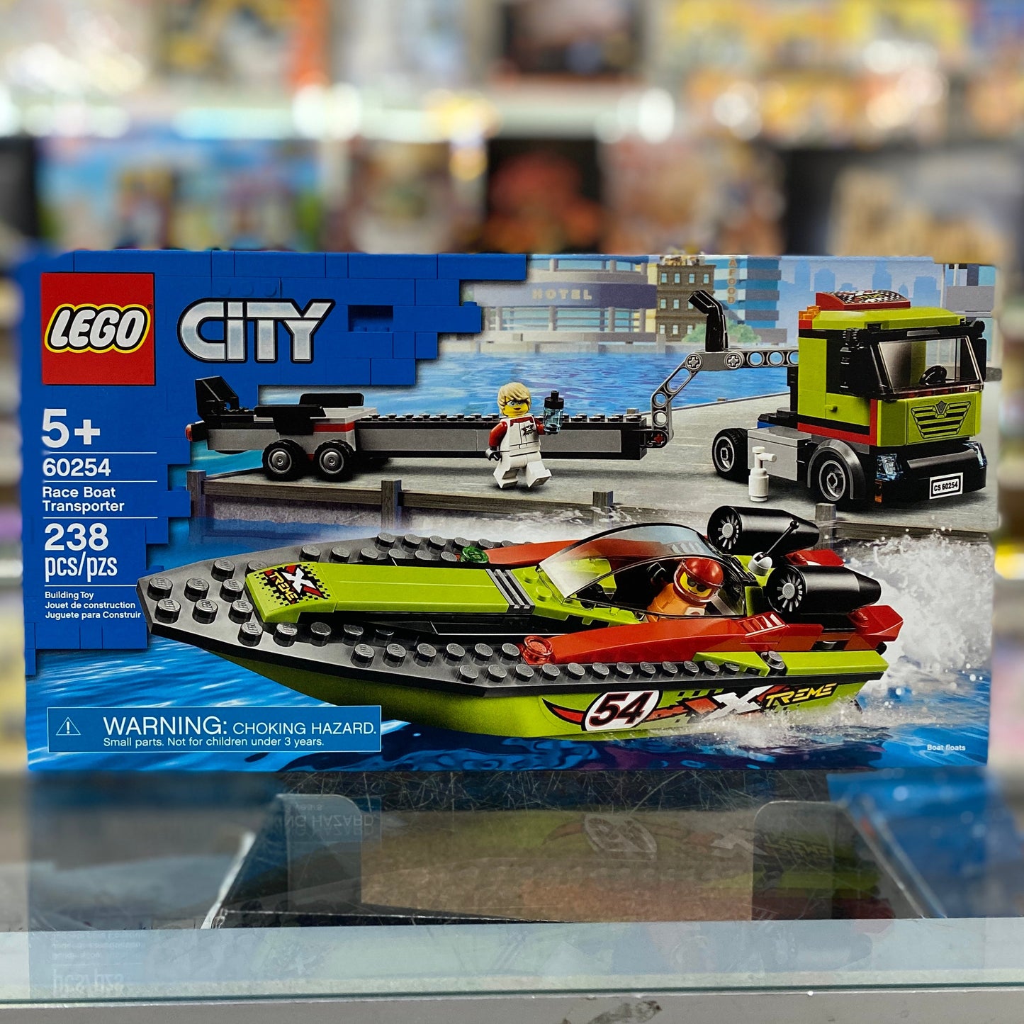 Race Boat Transporter, 60254-1 - LEGO® City Set