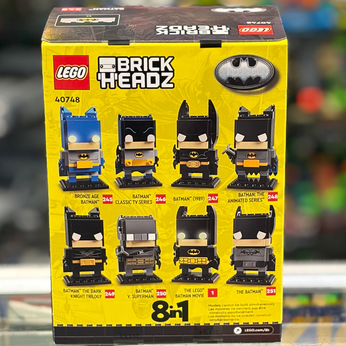 Batman™ 8in1 Figure, 40748 - LEGO® BrickHeadz Set