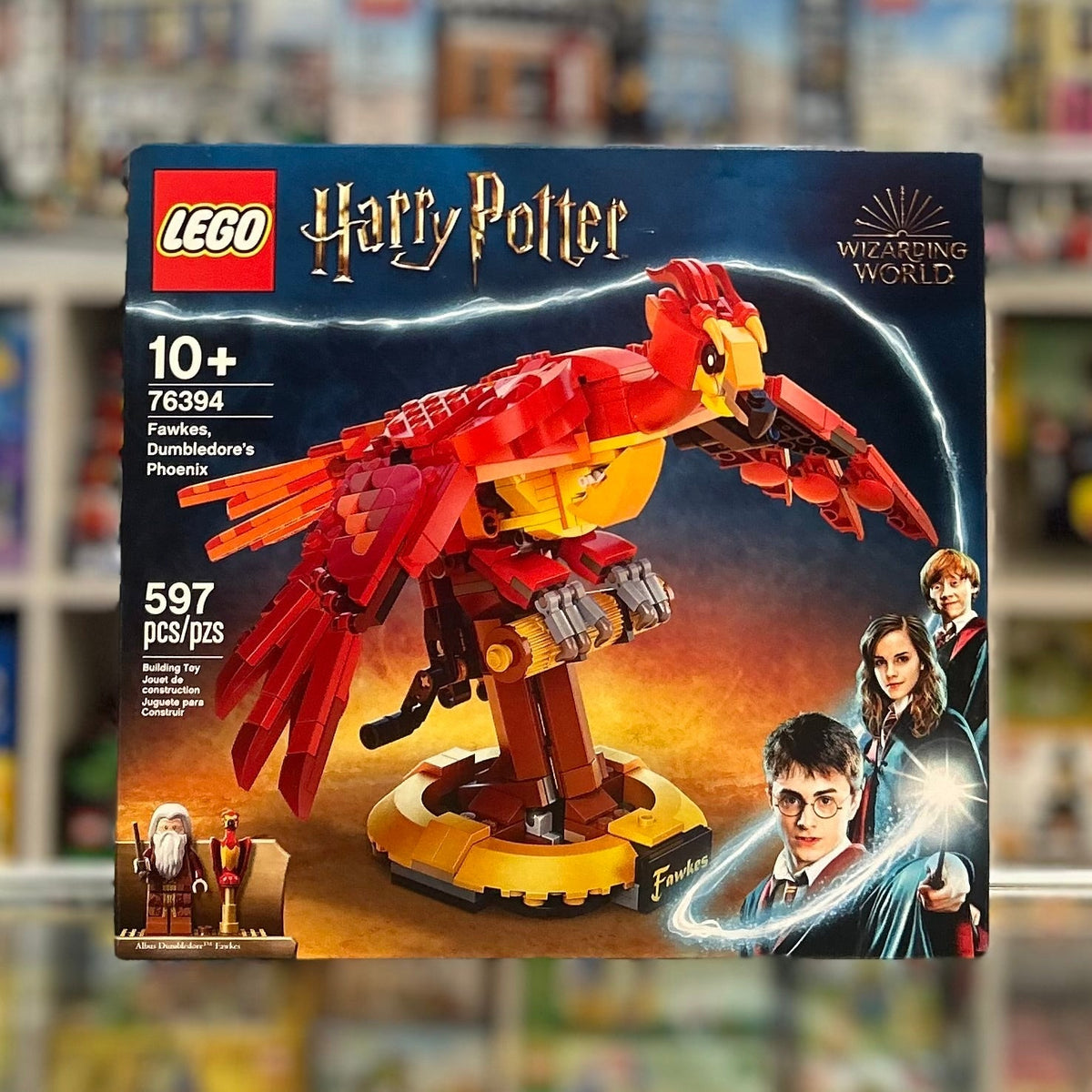76394 - Fawkes, Dumbledore’s Phoenix - EMPTY BOX ONLY