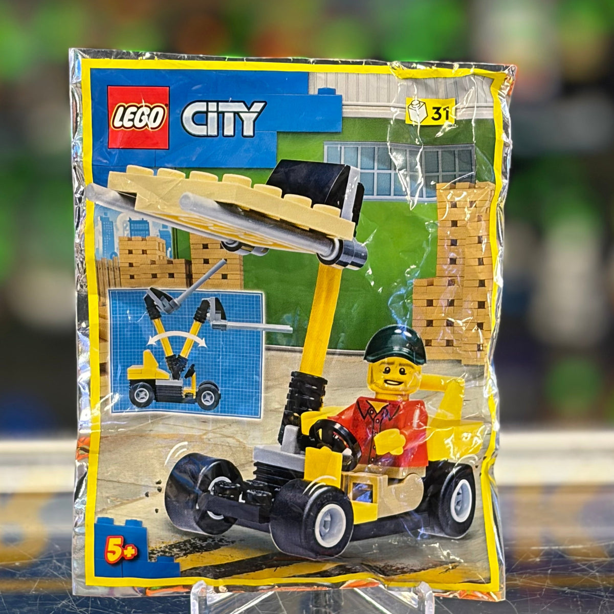 Forklift Driver with Forklift Truck foil pack, 952212