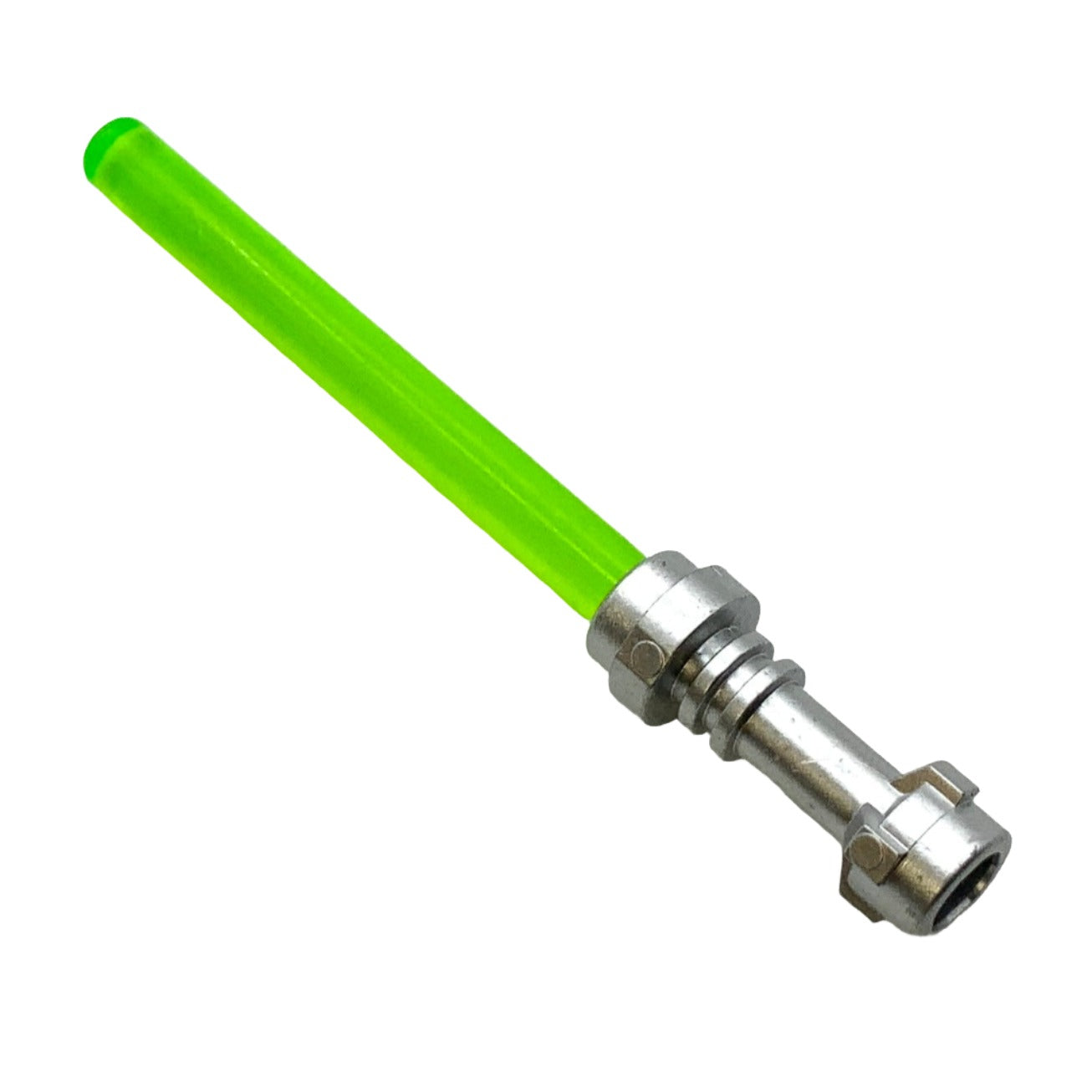 Star Wars Lightsaber Blade (Multiple Colors) and Metallic Silver Hilt, Part# 64567 + 30374