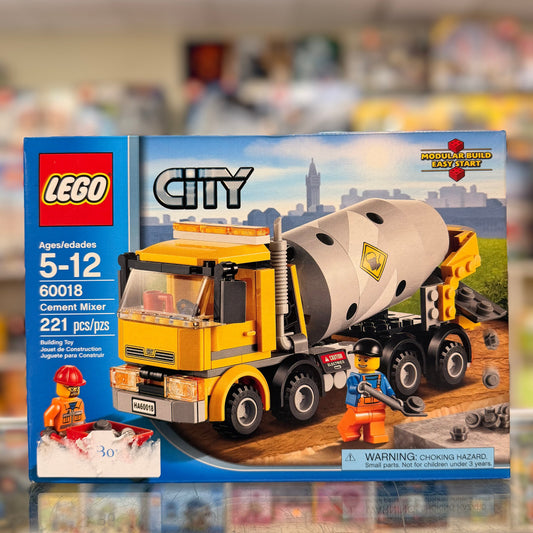 Cement Mixer, 60018 - LEGO® City Set