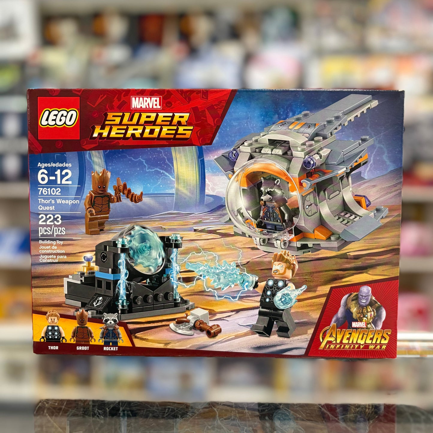 76102 - Thor's Weapon Quest - EMPTY BOX ONLY