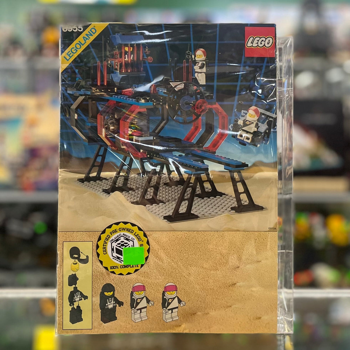 Space Lock-Up Isolation Base, 6955 - LEGO® Space Set
