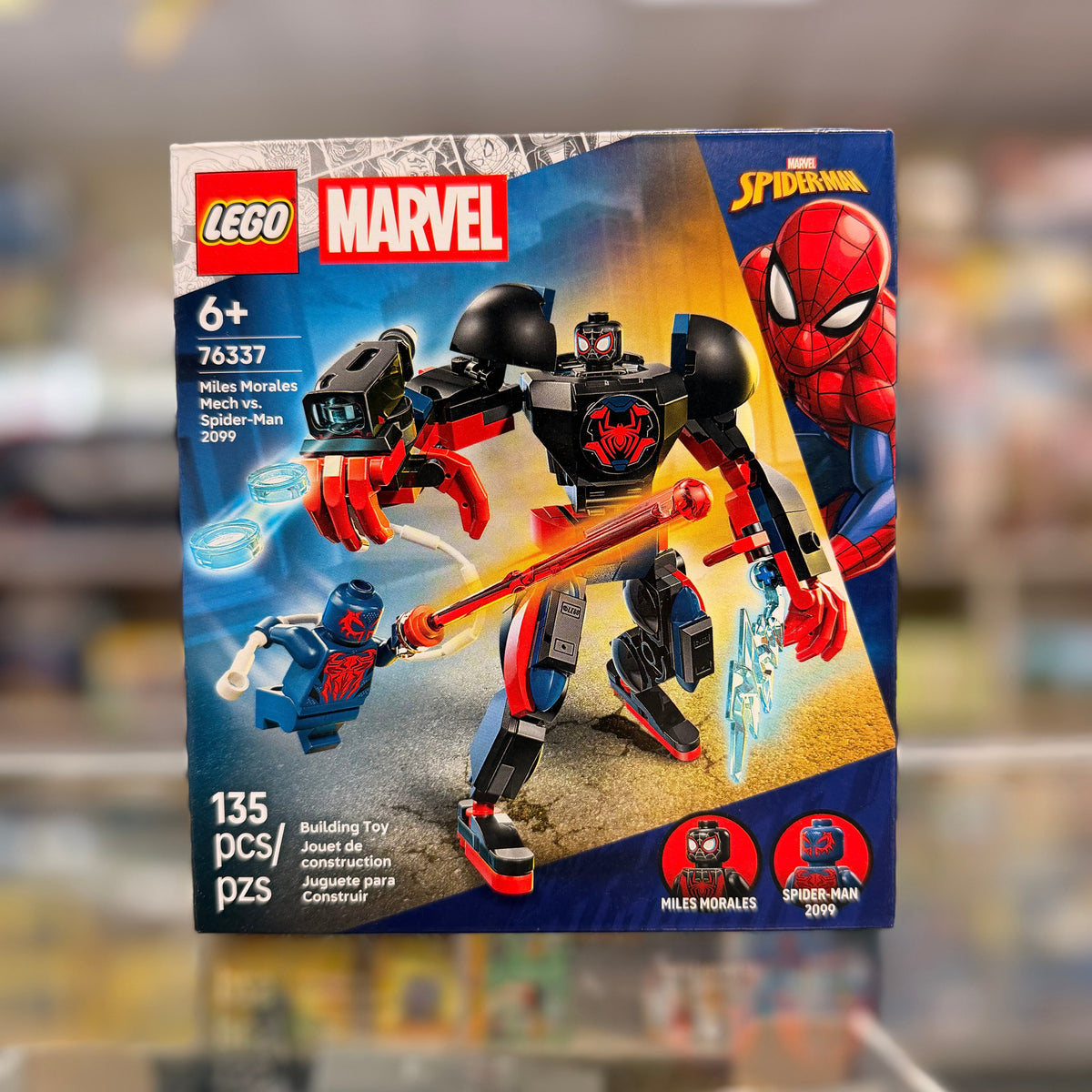 Miles Morales Mech vs. Spider-Man 2099, 76337 - LEGO® Marvel Set