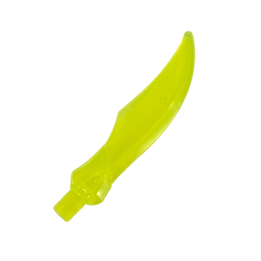Minifigure, Weapon Sword Curved Blade with Bar, Part #37341a