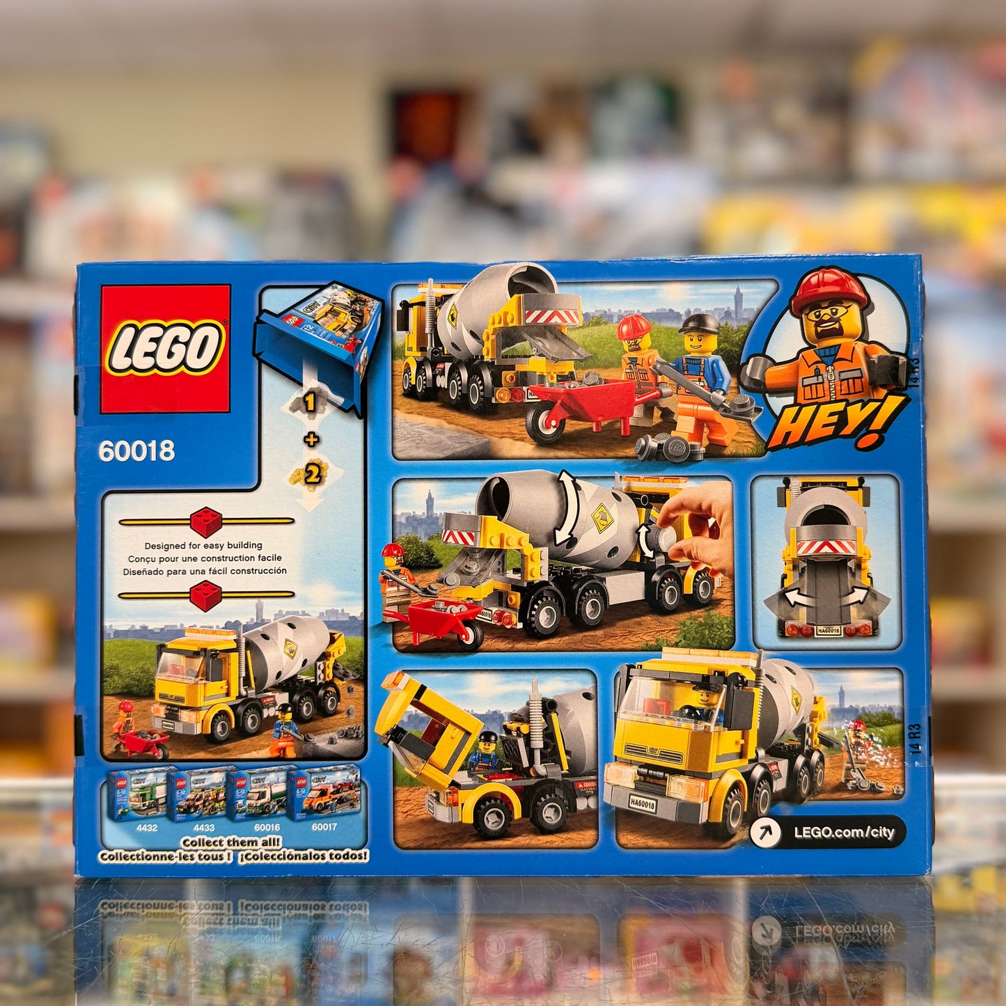 Cement Mixer, 60018 - LEGO® City Set