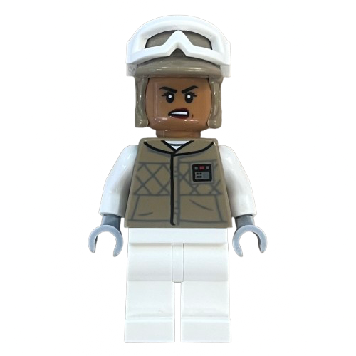 Hoth Rebel Trooper Dark Tan Uniform and Helmet, (Kori Zaran), sw1313 - LEGO® Star Wars Minifigure