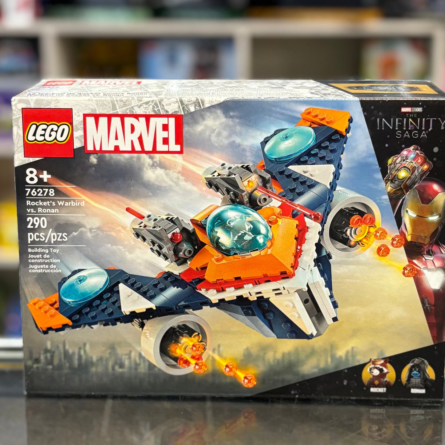 Rocket's Warbird vs. Ronan, 76278 - LEGO® Marvel Super Heroes Set