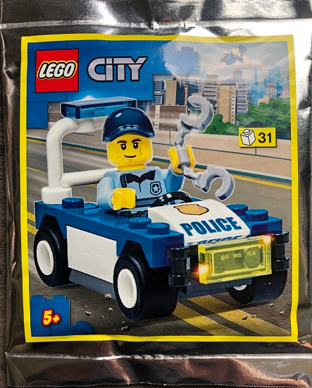 Policeman with Car foil pack, 952201