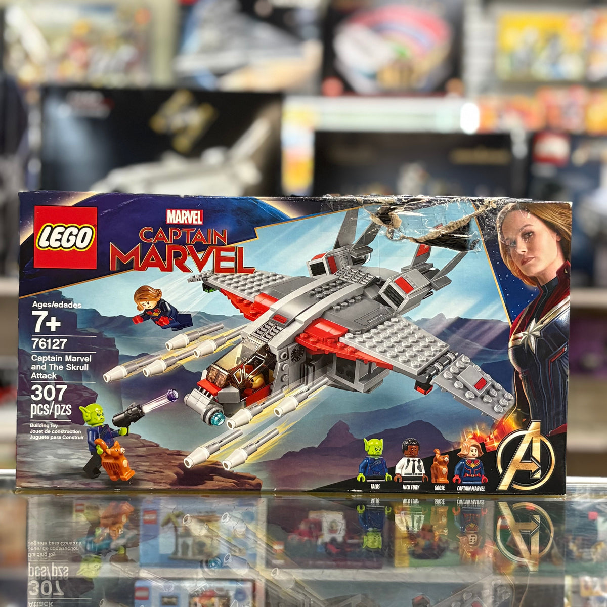 76127 - Captain Marvel and The Skrull Attack - EMPTY BOX ONLY