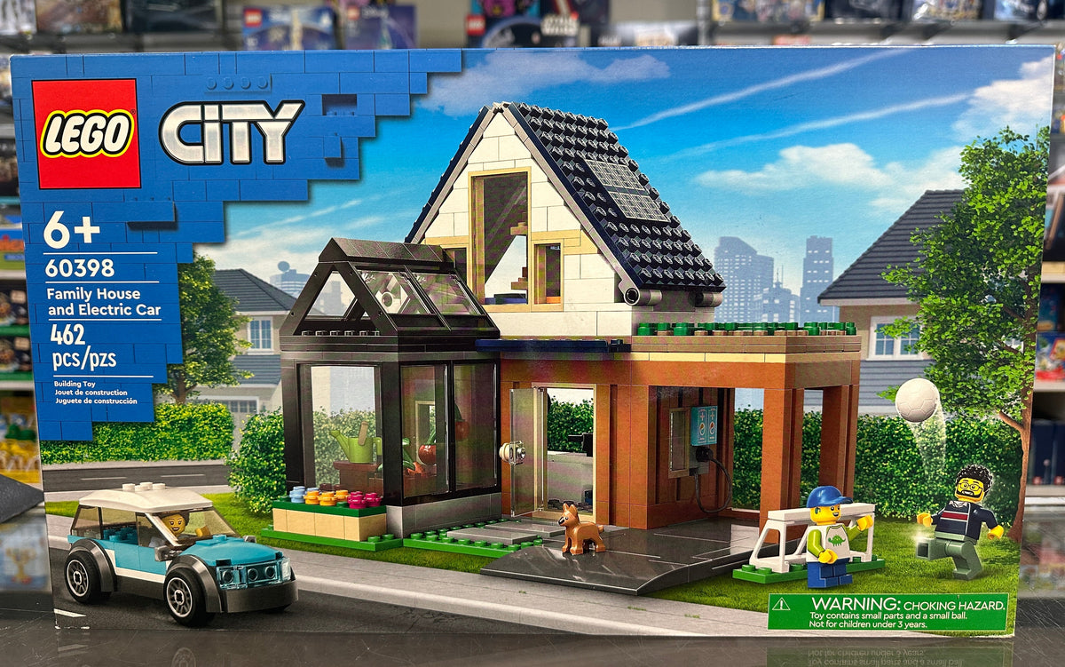 Family House and Electric Car - 60398 LEGO® City Set