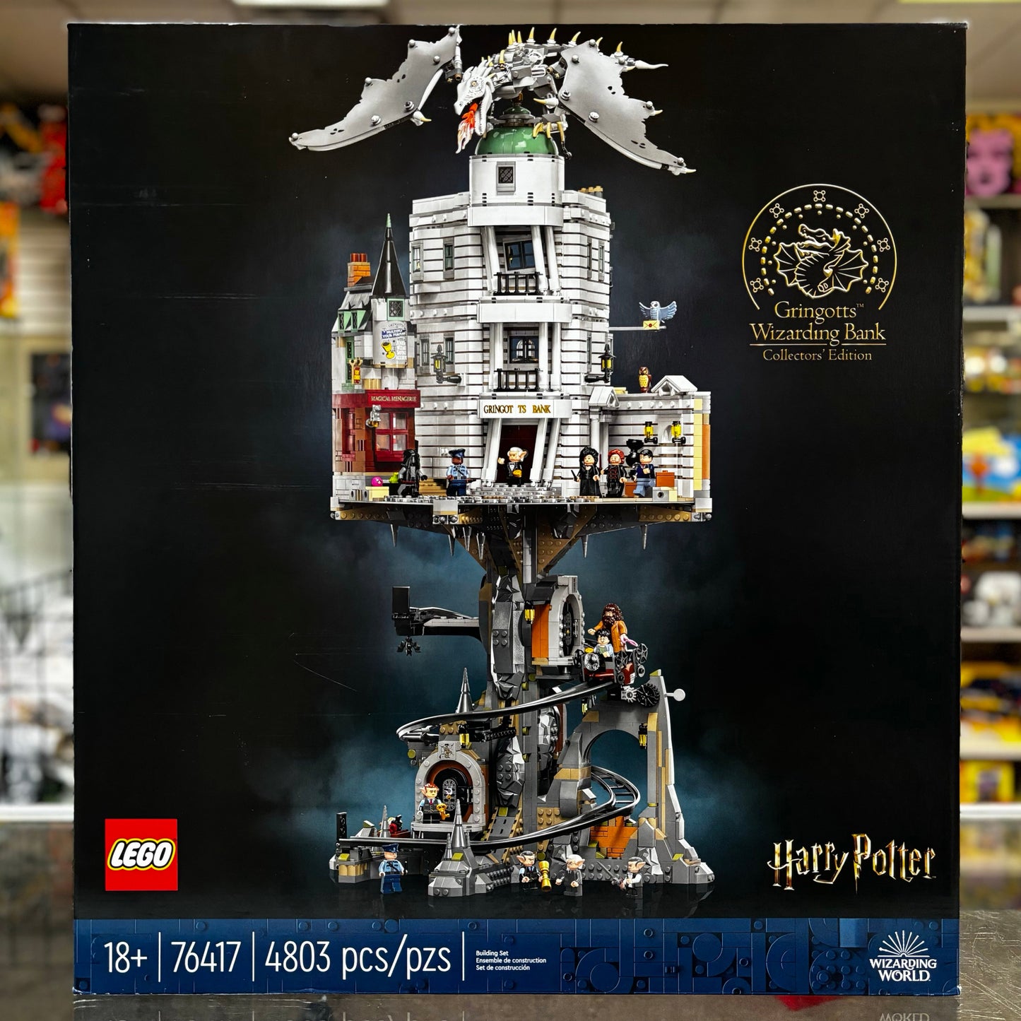 76417 - Gringotts Wizarding Bank - Collectors' Edition - EMPTY BOX ONLY