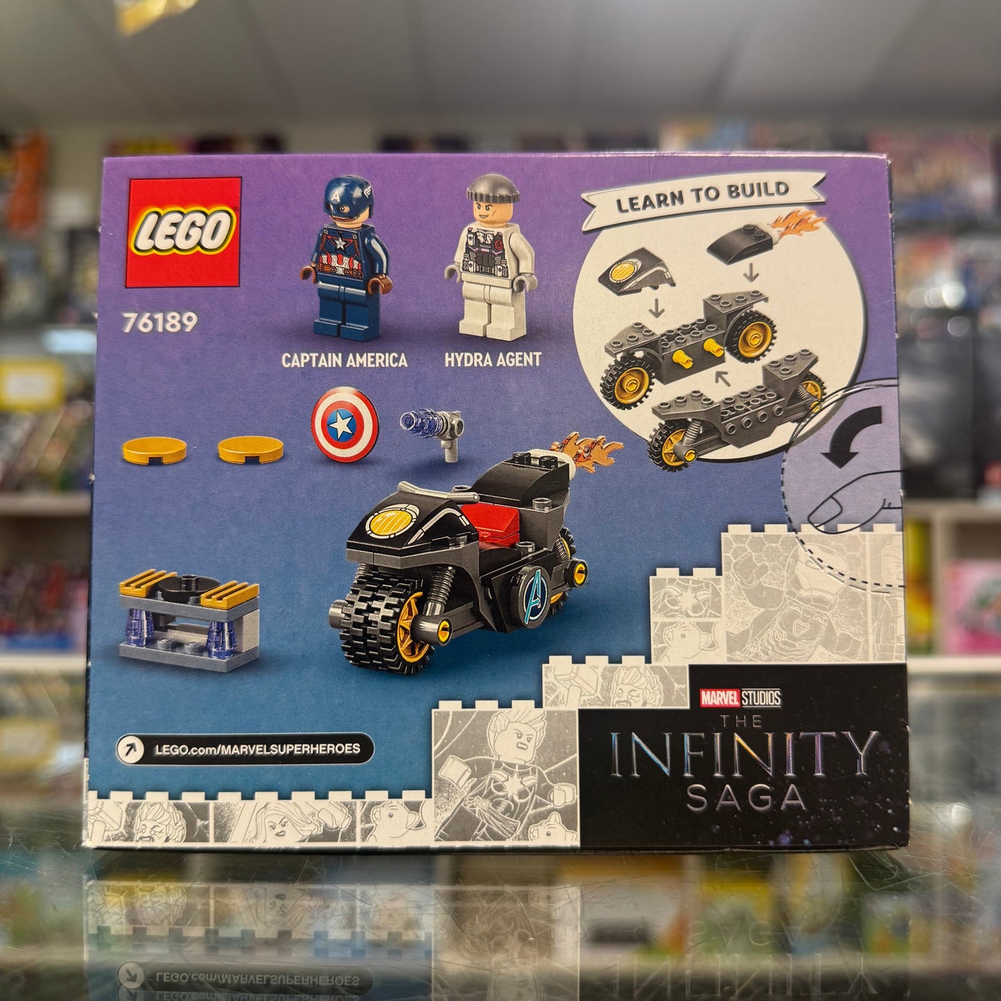 Captain America and Hydra Face-Off, 76189 - LEGO® Marvel