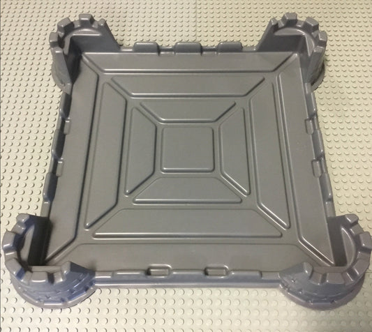 Baseplate, Raised Castle Chess Board Base without Studs, Part# bb0567