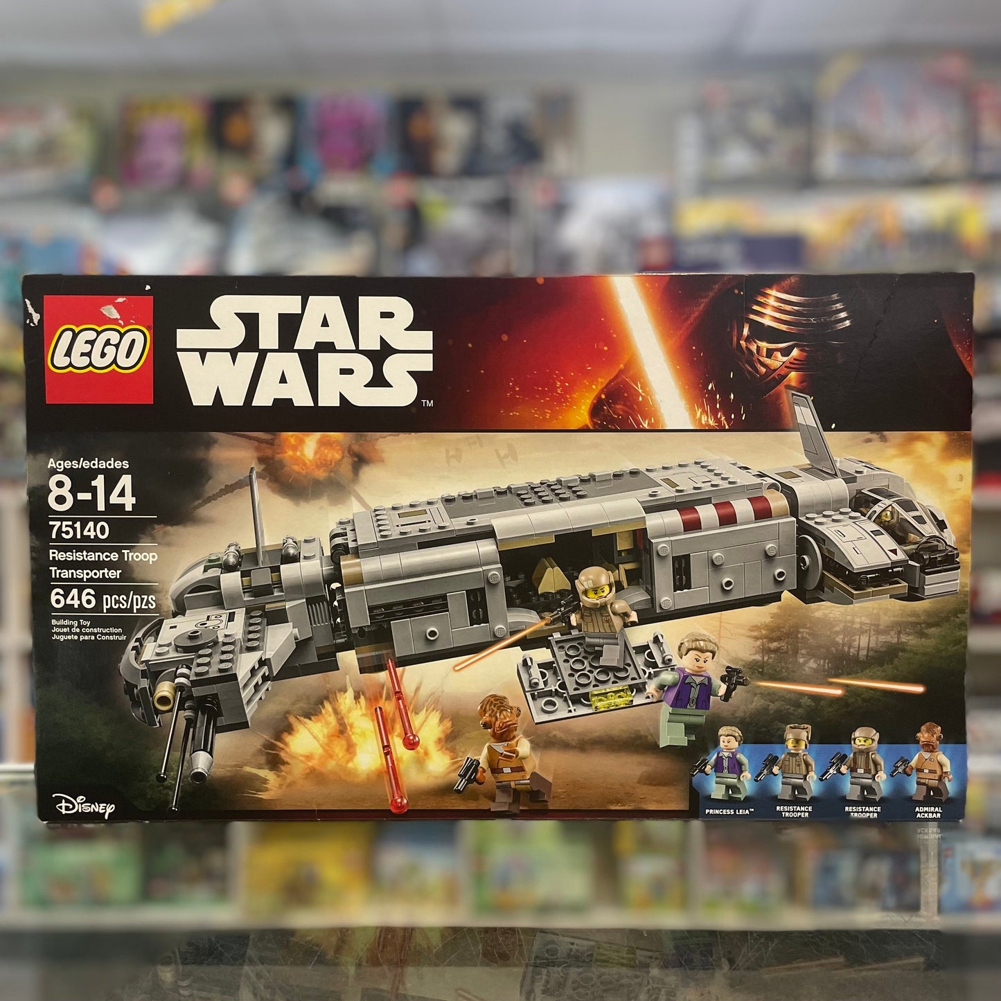 75140 - Resistance Troop Transport - EMPTY BOX ONLY
