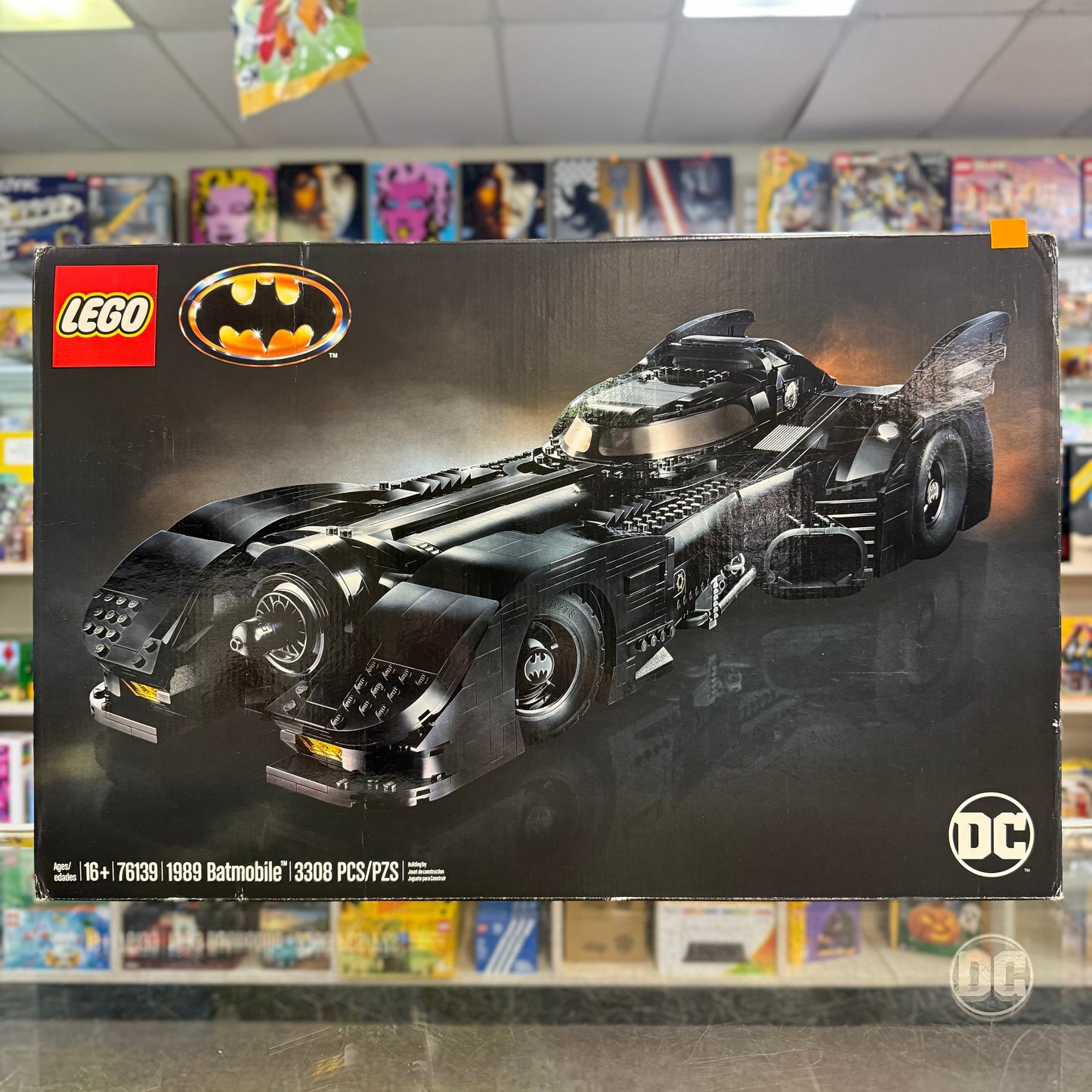 76139 - 1989 Batmobile - EMPTY BOX ONLY