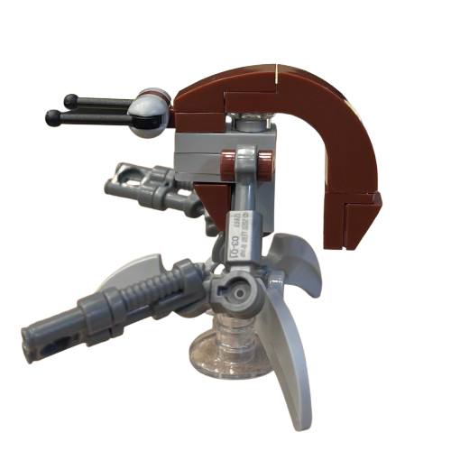 Droideka (Destroyer Droid) - Light Bluish Gray Claws, sw1452, LEGO® Star Wars Minifigure