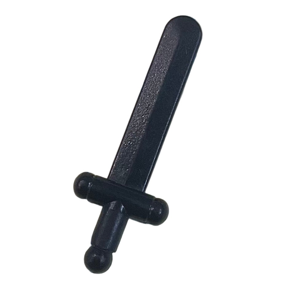 Minifigure, Weapon Sword Shortsword - Polished Rigid ABS, Part #3847a