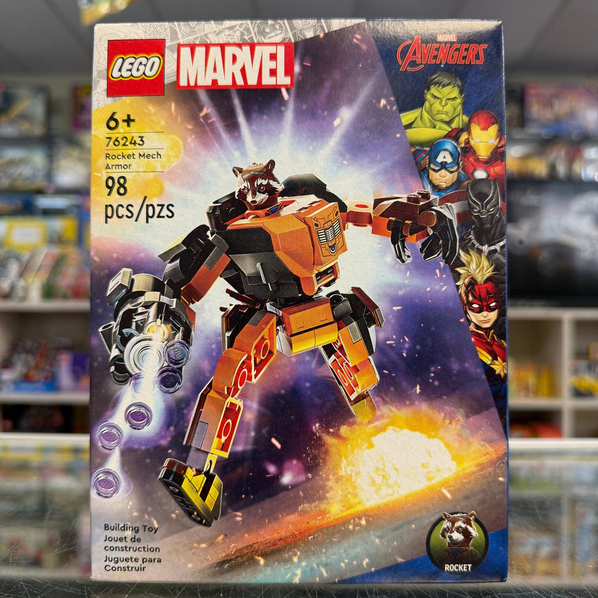 Rocket Mech Armor, 76243 - LEGO® Marvel Set