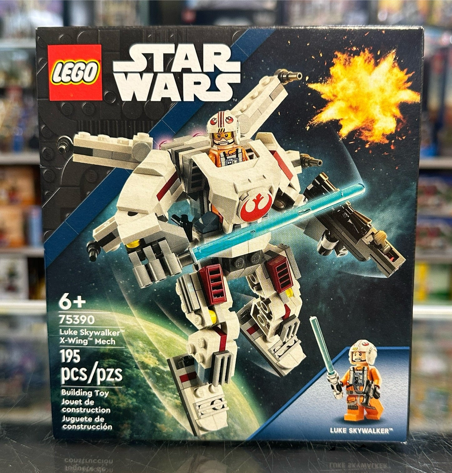 75390 - Luke Skywalker X-Wing Mech - EMPTY BOX ONLY