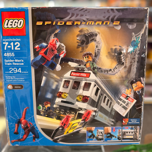 4855 - Spiderman's Train Rescue - EMPTY BOX ONLY