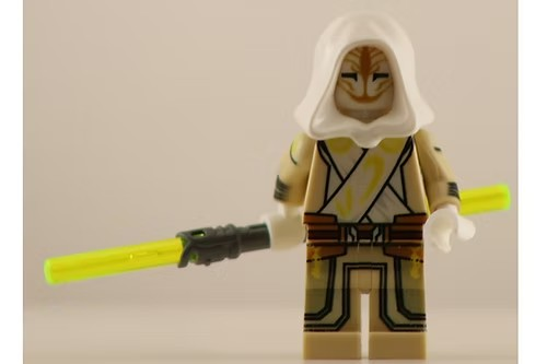LIGHT TEMPLE GUARD V3 Star Wars Custom Printed Minifigure