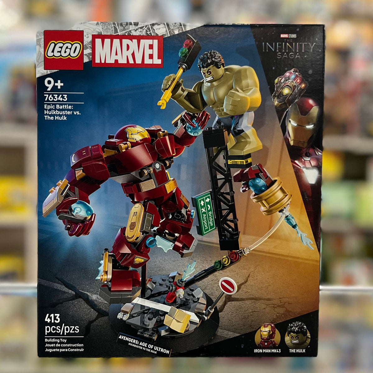 Epic Battle: Hulkbuster vs. The Hulk, 76343 - LEGO® Marvel Set