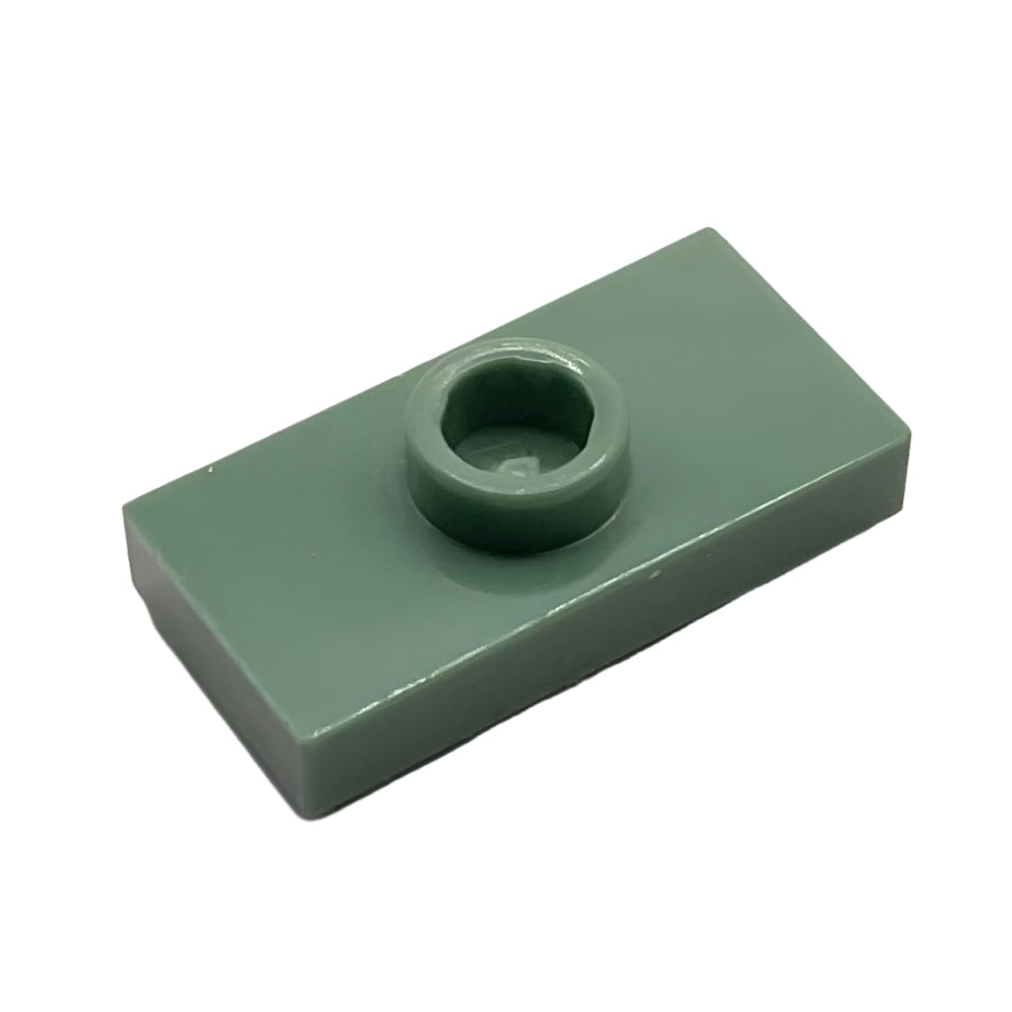 Plate, Modified 1 x 2 with 1 Stud with Groove and Bottom Stud Holder (Jumper), Part# 15573