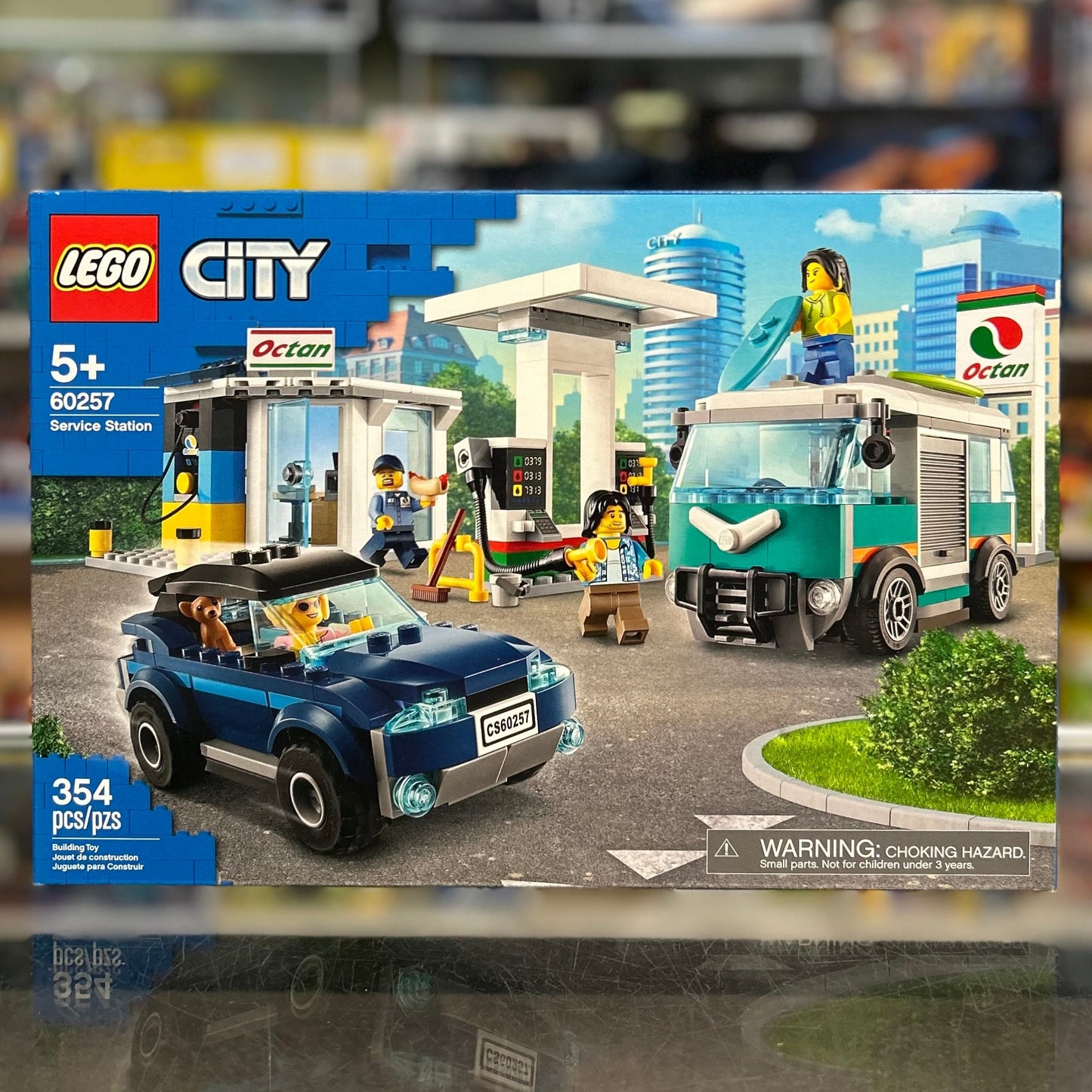 60257 - Service Station - EMPTY BOX ONLY