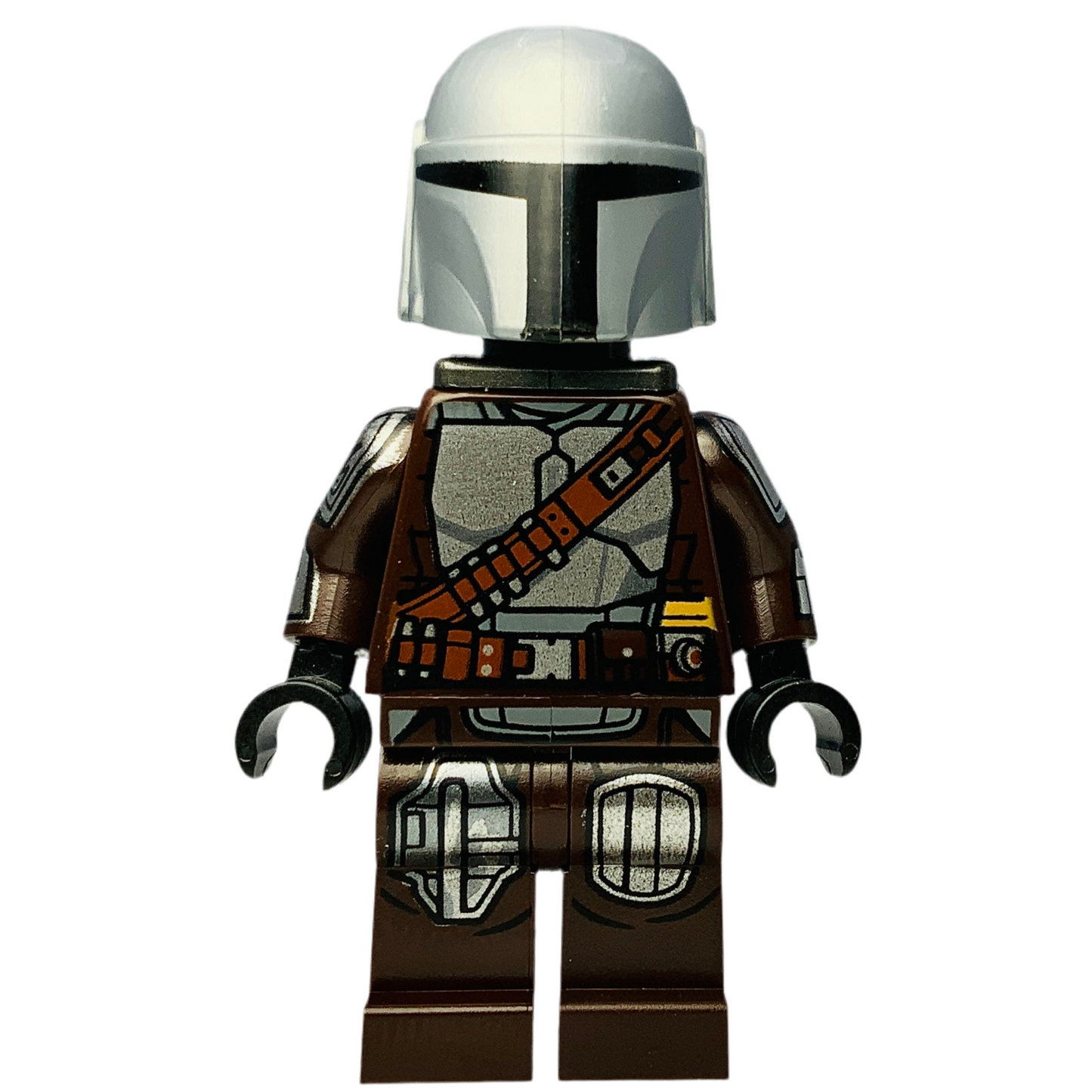 Din Djarin - Silver Beskar Armor, sw1166 (with Jetpack), LEGO® Star Wars Minifigure