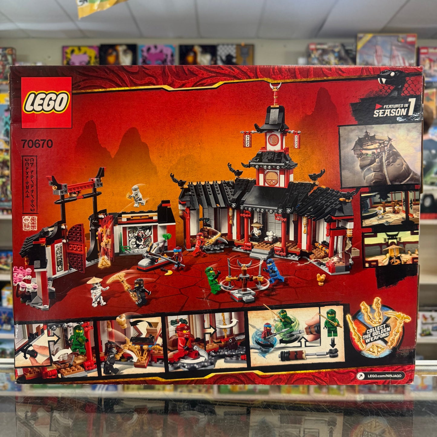Monastery of Spinjitzu, 70670 - LEGO® Ninjago set