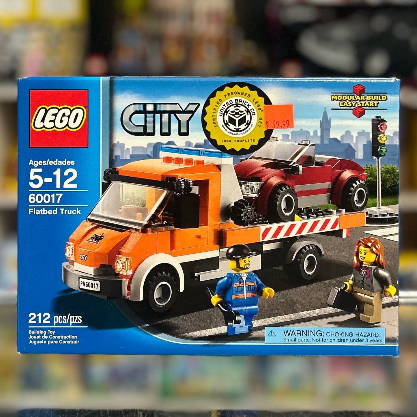 60017 - Flatbed Truck - EMPTY BOX ONLY