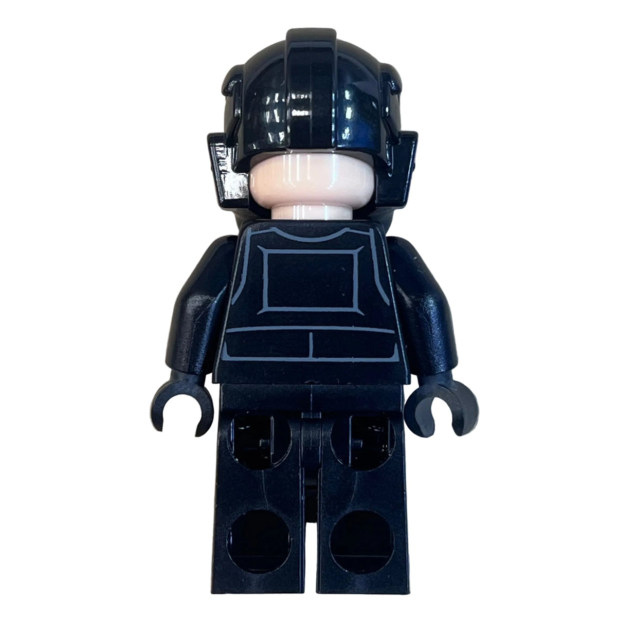 Imperial TIE Fighter Pilot - Light Nougat Head, Scowl, White Insignia on Helmet, sw0926