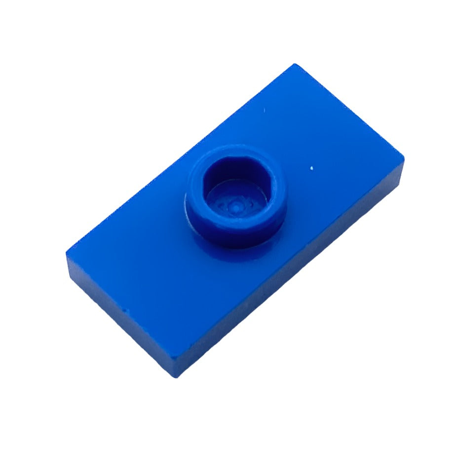 Plate, Modified 1 x 2 with 1 Stud with Groove and Bottom Stud Holder (Jumper), Part# 15573
