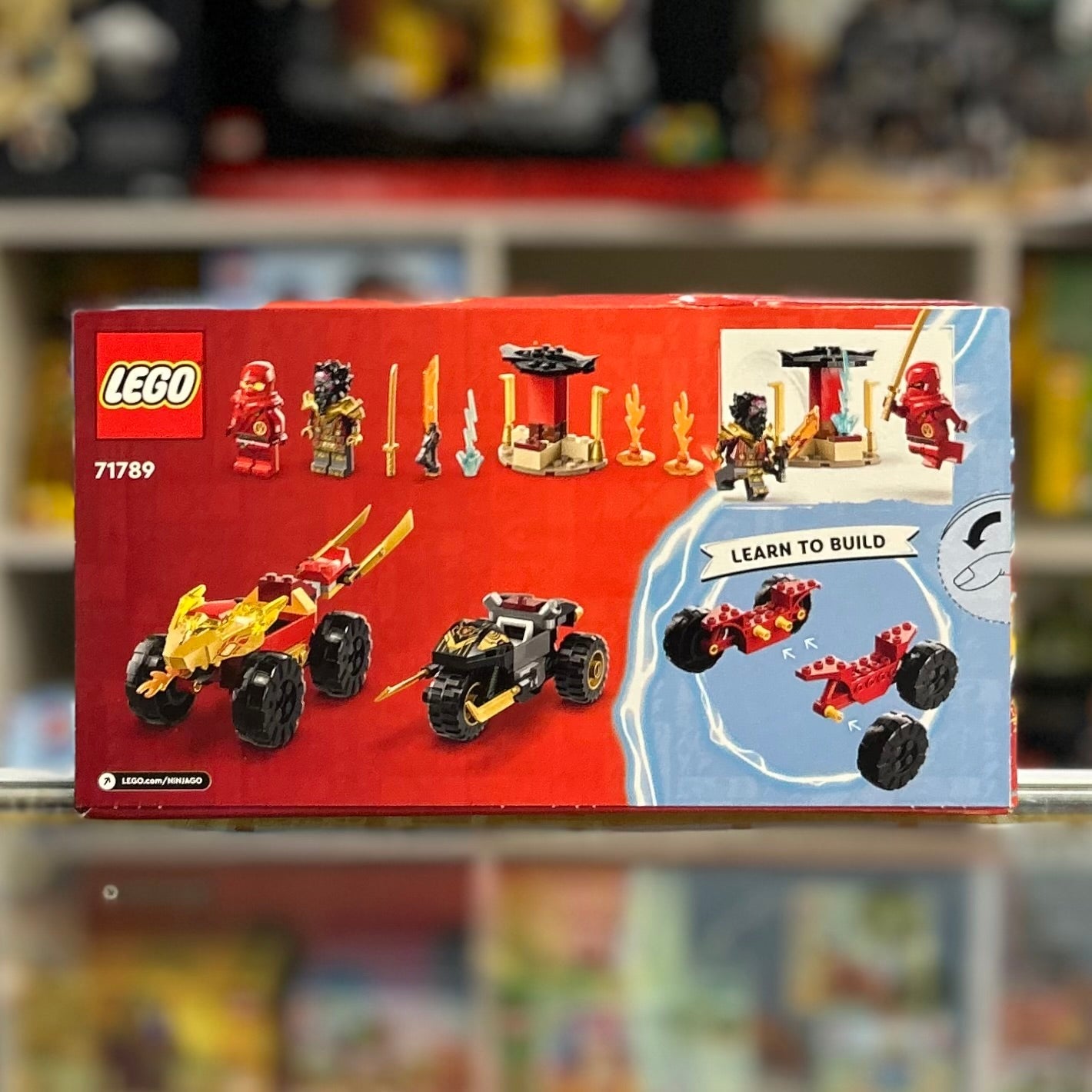 Kai and Ras's Car and Bike Battle, 71789