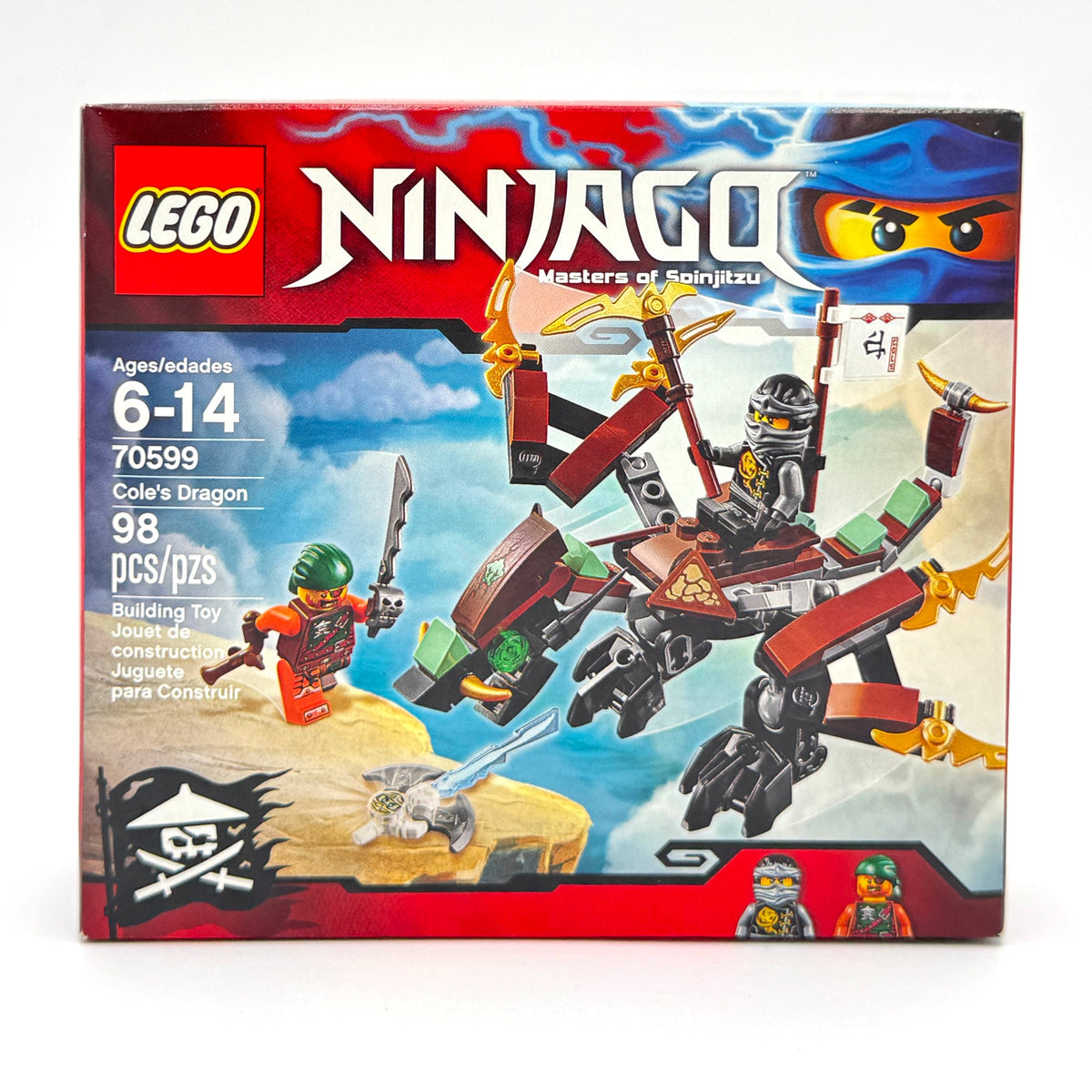 Cole's Dragon, 70599 - LEGO® NINJAGO Set