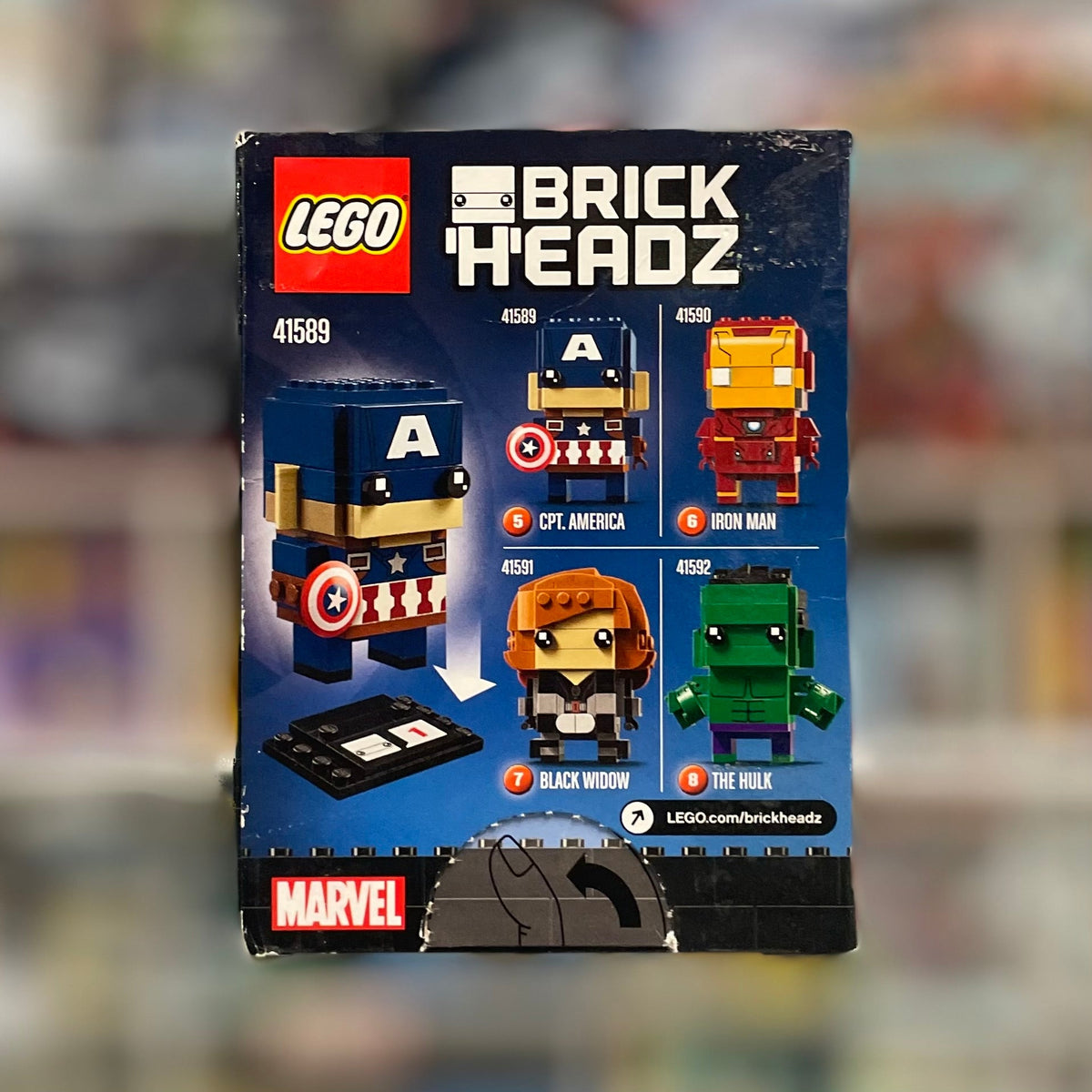 Captain America, 41589 - LEGO® BrickHeadz  Set