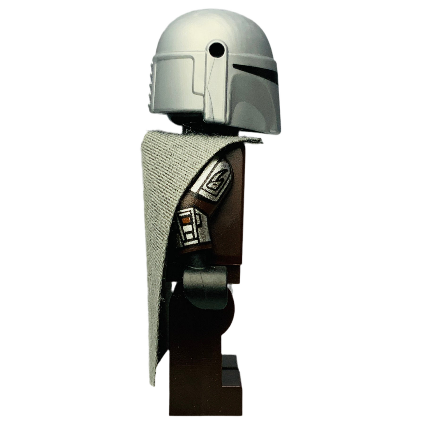 Din Djarin - Silver Beskar Armor, sw1135 (with Cape), LEGO® Star Wars Minifigure