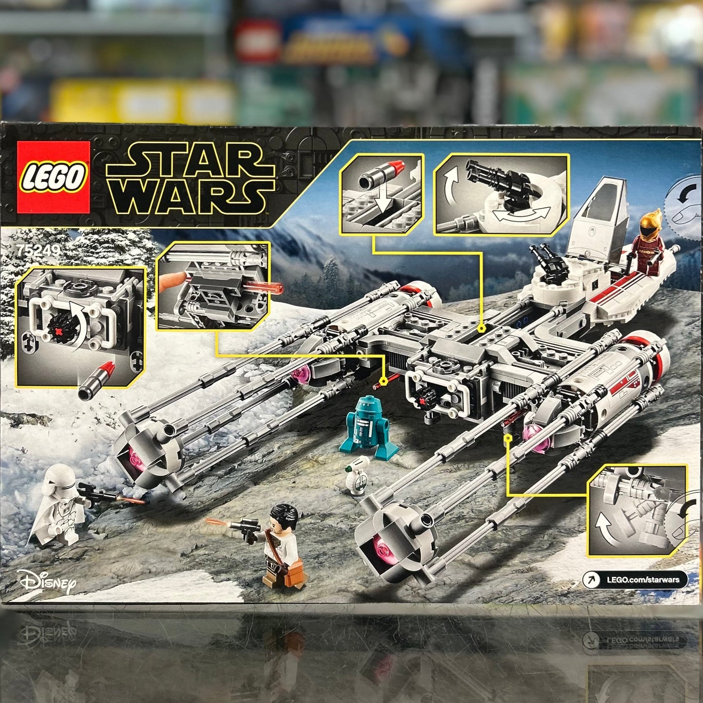 Resistance Y-Wing Starfighter, 75249 - LEGO® Star Wars Set