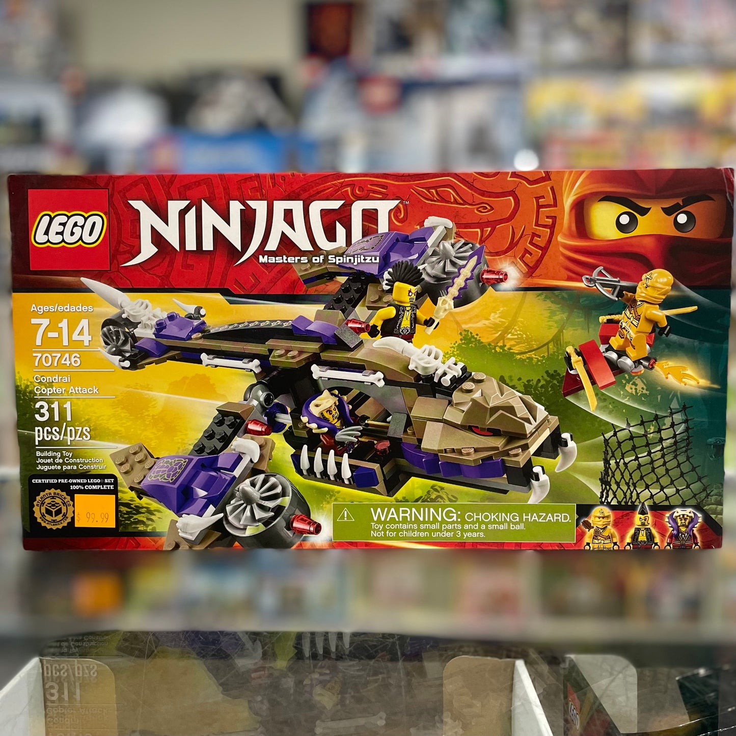 Condrai Copter Attack, 70746 - LEGO® Ninjago