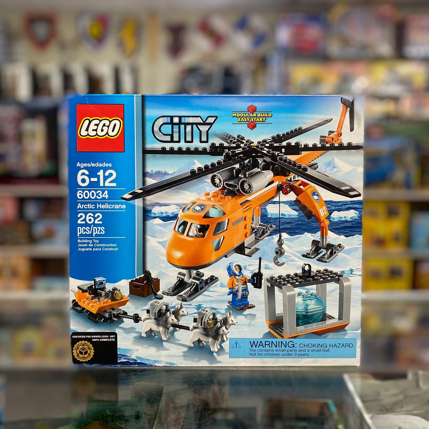 Arctic Helicrane, 60034 - LEGO® City Set