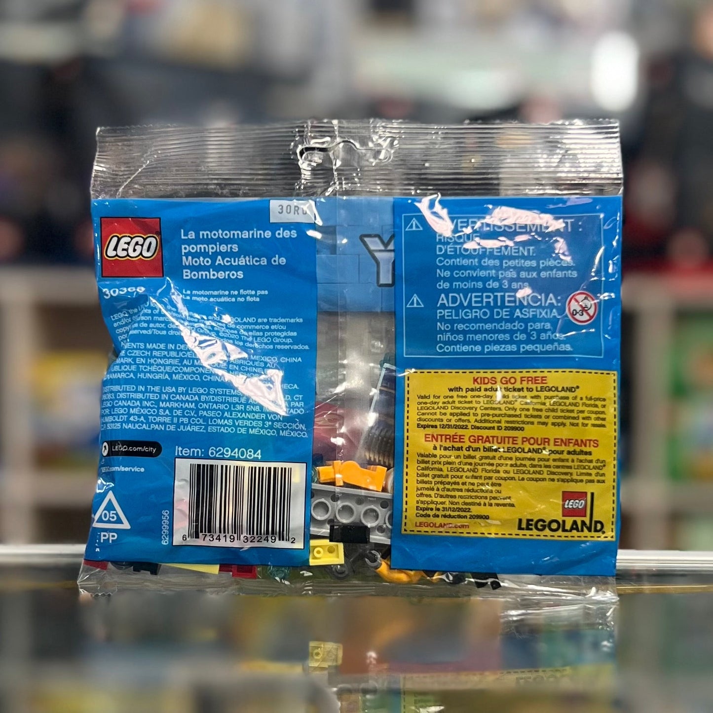 Fire Rescue Water Scooter polybag 30368 - LEGO® City Set